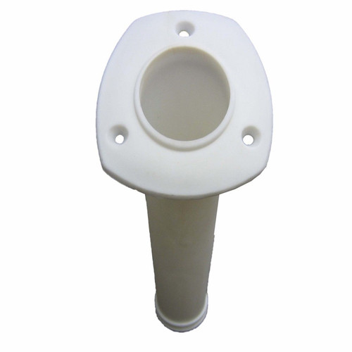 SeaChoice Flush Mount Fishing Rod/Pole Holder WHITE New 89251