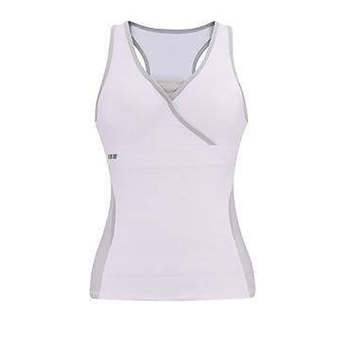 Can-Am New OEM Ladies Stripe Tank Large White 4533530901 Can-Am New OEM Ladies Stripe Tank Large White 4533530901