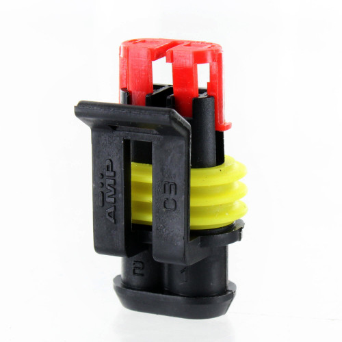 Can-Am OEM 2 Circuit Female Housing for Traxter, Commander, Outlander, 409209500 Can-Am OEM 2 Circuit Female Housing for Traxter, Commander, Outlander, 409209500