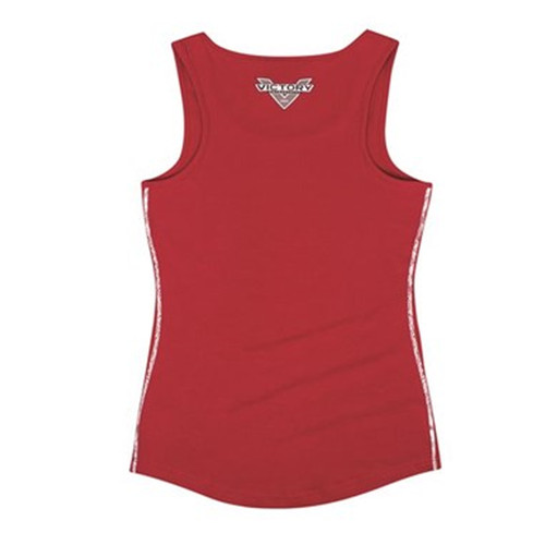 Victory Motorcycle New OEM Women's Sleevless Red Tank Top, Medium, 286630803