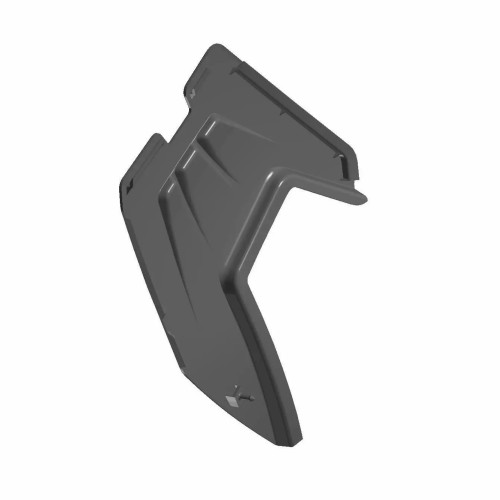 Polaris OEM Right-Hand Panel/Foil Assembly, Silver Venom Metallic, 2632936-473