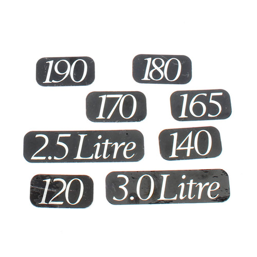 Mercury Marine Mercruiser New OEM Decal Set, 37-13722A11