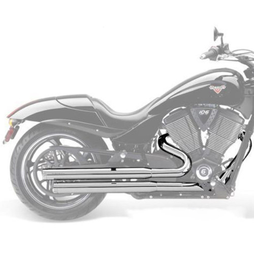 Victory Motorcycle New OEM Stage 1 Straight Exhaust Chrome Hammer +, 2878304-156 Victory Motorcycle New OEM Stage 1 Straight Exhaust Chrome Hammer +, 2878304-156