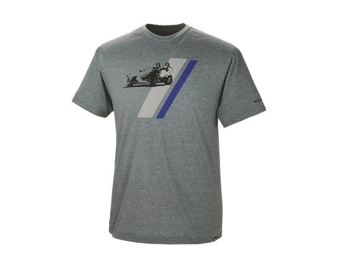 Polaris Slingshot Gears 4 Fears Short Sleeve T-Shirt Grey Men's Medium 286791203