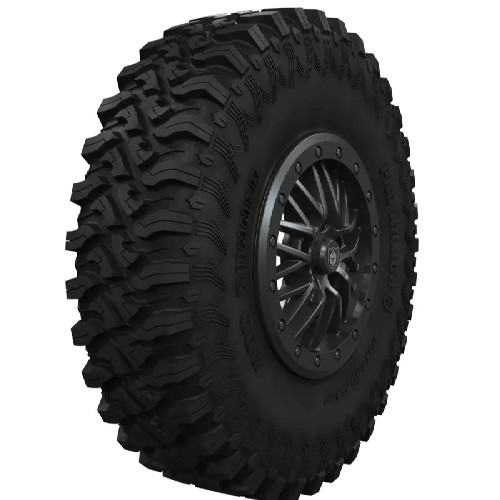 Polaris New OEM Pro Armor 33" 5302 Black Beadlock Wheel & Tire Set of 4, 2885012