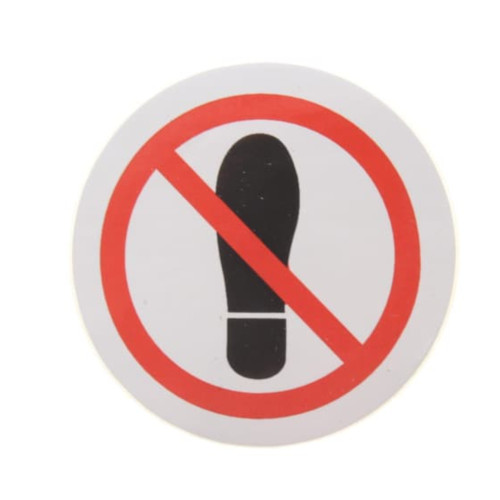 Sea-Doo OEM Pictogram Foot Gate Label, 219904804