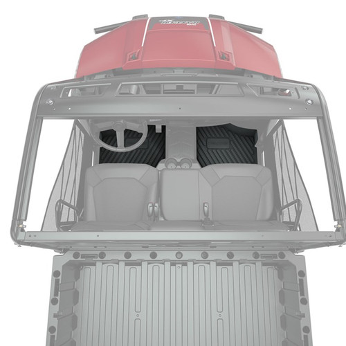 Polaris Ranger New OEM, Durable Long-Lasting Floor Mats, 3 Seats, 2882780