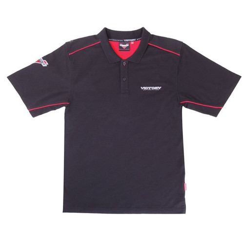 Victory New OEM Men's Black Brand Polo Shirt Small, 286377602