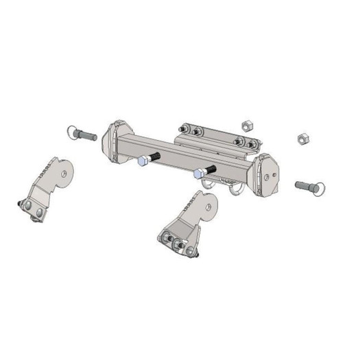 New ATV Snow Plow Front Mount Kit, King Quad Ozark, 16-4010