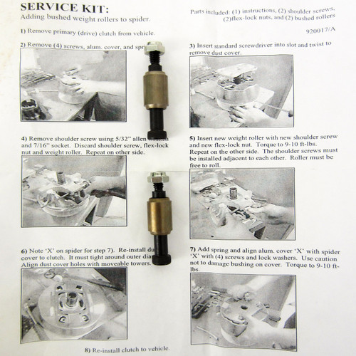 Polaris New OEM ATV UTV Drive Clutch Brushed Roller Service Kit Ranger,TM