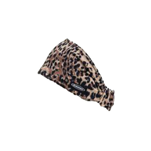New Schampa Brown Leopard Mini-Doo-Z Head Band, 14-1264,