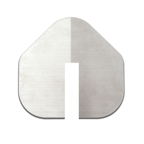 Universal New Stainless Steel Scuff Buster XL Notched Bow Guard, 254-80638