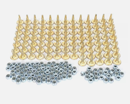 Woody's 1.005" Gold Digger Traction Master Carbide Stud 96 Pack GDP6-1005-B