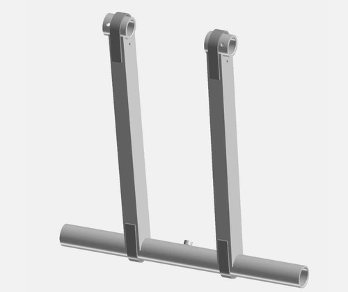 Polaris OEM Torque Arm Weld Front Black 1541816-067 Trail, Trail Touring 2006