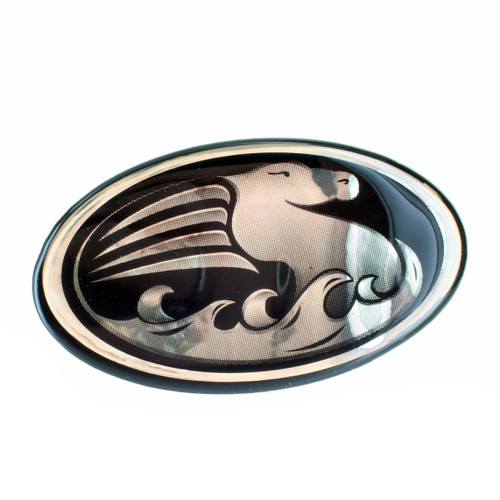 Johnson Evinrude OMC New OEM Starboard and Rear Seahorse Lens Emblem, 0346479