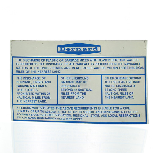 Bernard Identi Label Pollution Prevention