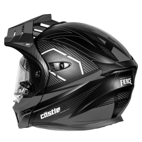 Castle X New Large Matte Black/Charcoal CX950V2 Electric Wake Helm, 45-22276