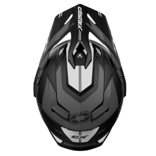 Castle X New X-Large Matte Charcoal CX200 Wrath Electric Helmet, 36-28178