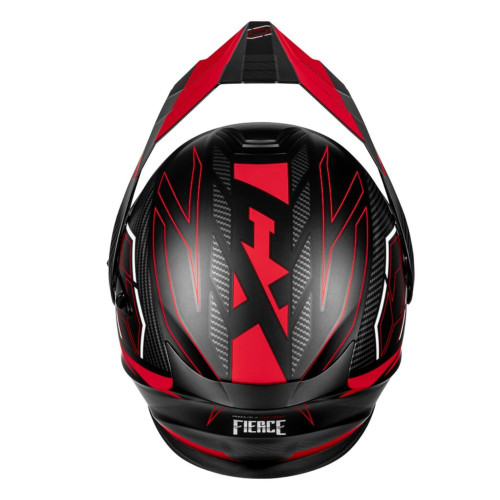 Castle X New 2X-Large Matte Black/Red CX950V2 Electric Wake Helm, 45-22219