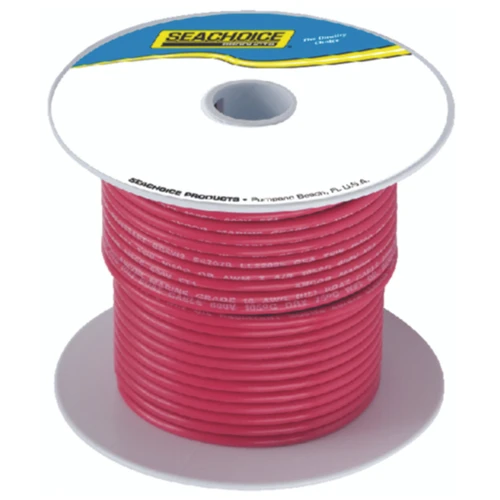 Seachoice New, Tinned Copper 6-AWG Marine Wire, 100 Feet, 50-63046