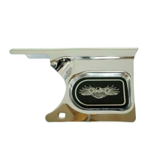 New Harley-Davidson Motorcycle Chrome Oil Pump Cover, 07-69031, 66394-93