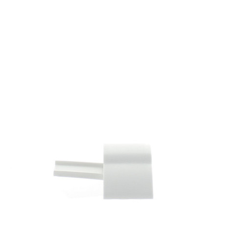 Jr Products RV Camper Polar White Full Extrusion End Cap, 49635, 00180915