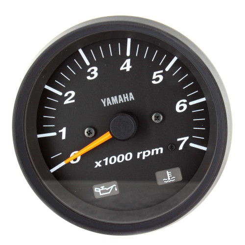Yamaha OEM Pro Series II Tachometer Black, 6Y7-83540-81-00