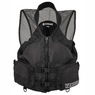 Yamaha Skeeter Boating/Fishing/Angler Life Vest/Jacket PFD, MAR-10FVM-BK-SM