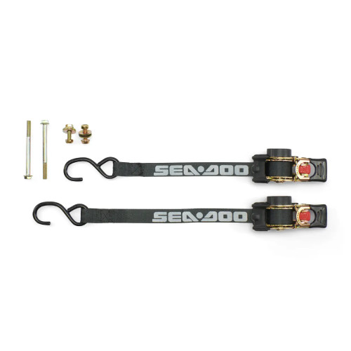 Can-Am OEM Bolt-On Retractable Ratcheting Tie-Downs, 295101072