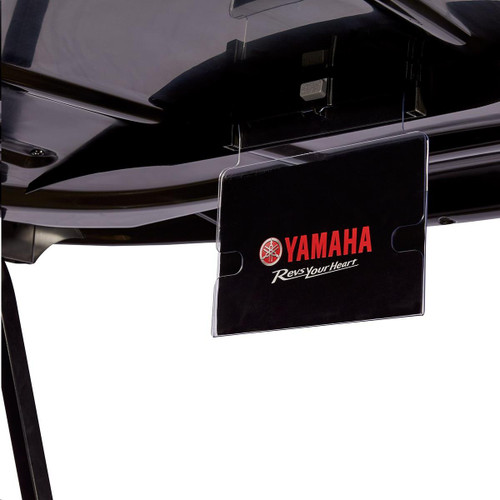 Yamaha Golf Cart OEM Clip-On Info Card Holder, J0B-F16L0-V0-00, JW8-F16L0-V0-00