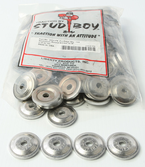 STUD BOY Power Plate Round Backers, 18-33954