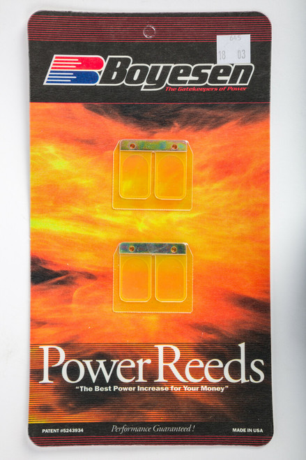 BOYESEN Dual Stage Power Reeds Dura Flex w/Rev Plates, 59-7645 BOYESEN Dual Stage Power Reeds Dura Flex w/Rev Plates, 59-7645