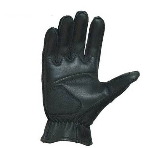 Castle New Women's Black Leather Standard Motorcycle Gloves, X-Large, 20-2028
