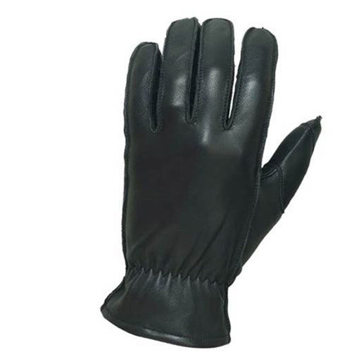 Castle New OEM Men's Black Leather Standard Motorcycle Gloves, Medium, 20-2014