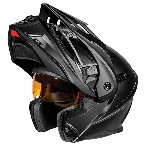 Castle X New Large Matte Black Electric CX950V2 Helmet, 45-22086