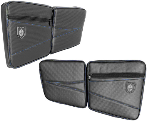 Polaris OEM Stock Rzr Door Bag - Blue, P141054BU