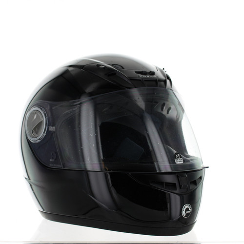 BRP New OEM Can-Am Spyder Ts-1 Gloss Black Helmet X-Small, 4459390290
