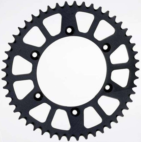 SUNSTAR Works Triplestar Rear Aluminum Sprocket, 5-355951BK