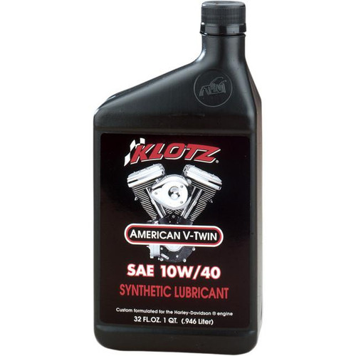 KLOTZ OIL V-Twin Synthetic Engine Oil - 20W-50 - 1 U.S. Quart, KH-2050 KLOTZ OIL V-Twin Synthetic Engine Oil - 20W-50 - 1 U.S. Quart, KH-2050