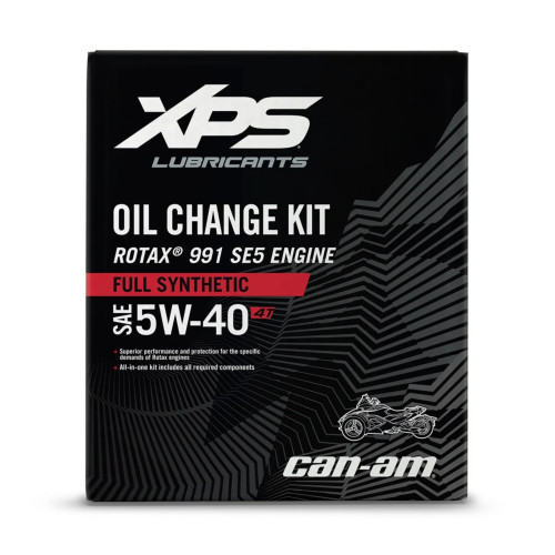 Sea-Doo New OEM Spyder 4T 5W-40 Full Synthetic Oil Change Kit, 9779248, 9779483