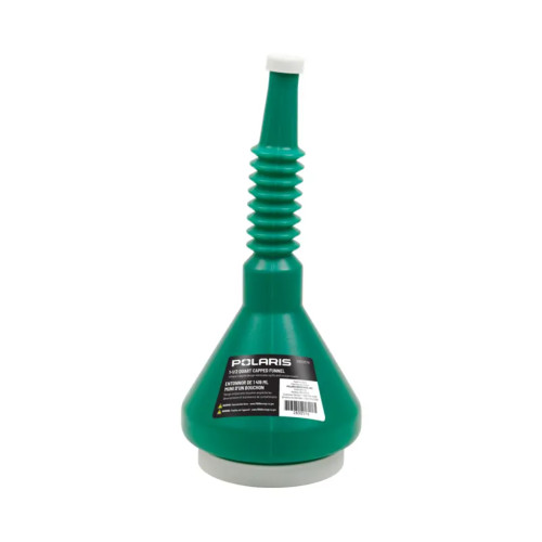 Polaris New OEM 1.5 Qt. Fluid Funnel, Green, 2830576