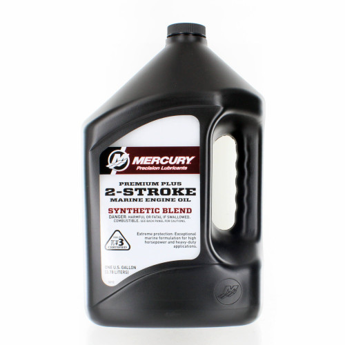 Mercury Marine New OEM Premium Plus 2-Cycle Outboard Oil 1 Gal., 92-858027K01