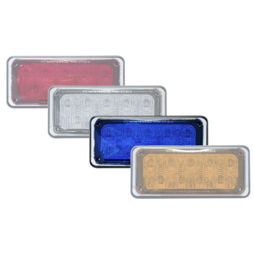 Tecniq OEM K70 AutoSync Blue Flasher Lamp Blue Lens, K70-BB00-1