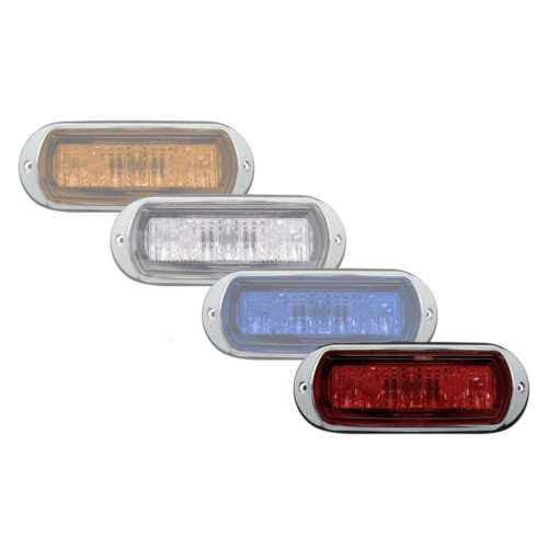 Tecniq OEM K50 Steady Red Flasher Lamp Red Lens, K50-RRS0-1