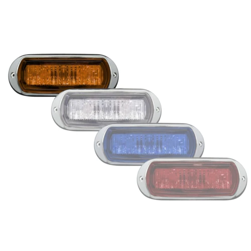 Tecniq OEM K50 AutoSync Amber Flasher Lamp Amber Lens, K50-AA00-1