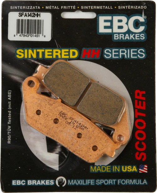 EBC Sintered HH Brake Pads, 153-142H