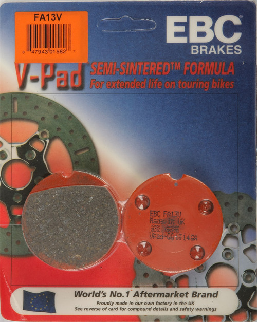 EBC Semi-Sintered Brake Pads, 15-13V