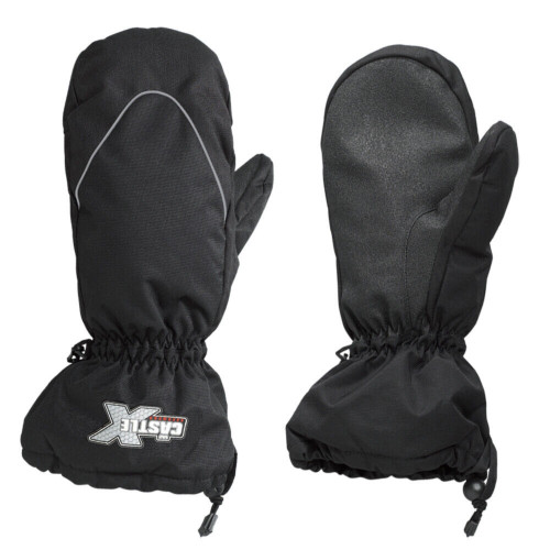 Castle X New Woman's Large Black Platform Mittens, 73-6386