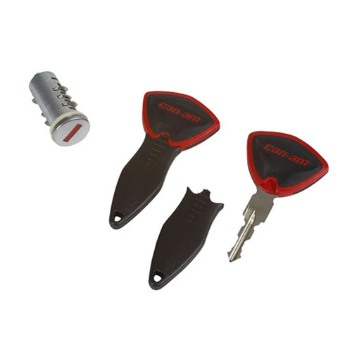 Can-Am Spyder Roadster RT-622 Trailer Locking Key Barrel Kit Lockset 219400710