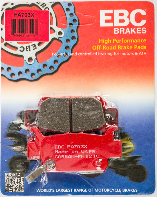 EBC Standard Brake Pads, 15-703X